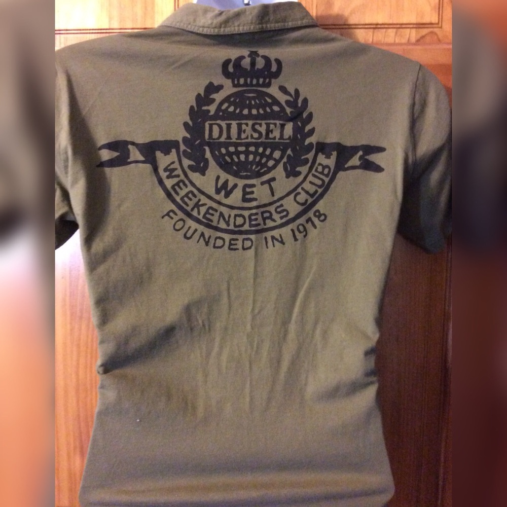 Diesel Graphic Design Polo